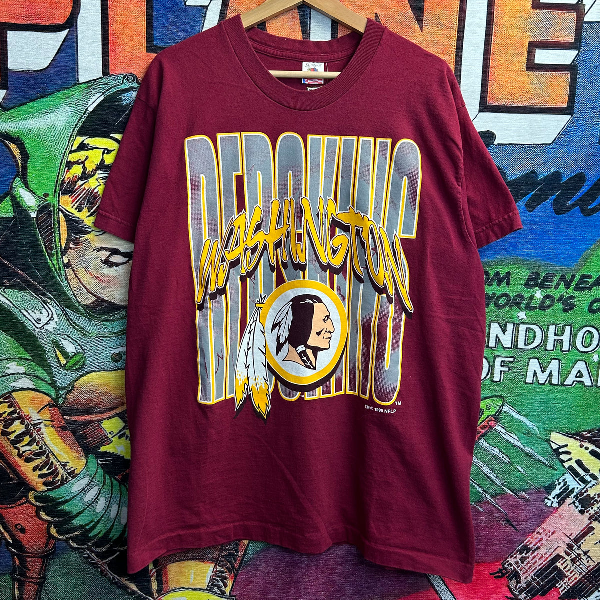 VINTAGE NFL WASHINGTON REDSKINS TEE SHIRT SIZE XL – Vintage rare usa