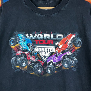 2014 Monster Jam World Tour Graphic Tee Size 2XL