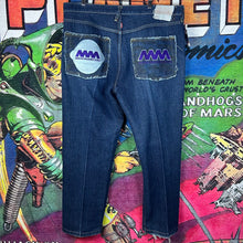 Load image into Gallery viewer, Y2K Red Monkey Company Embroidered Baggy Jeans Size 40”
