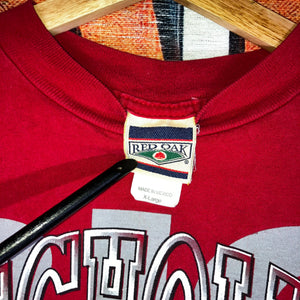 Vintage 90s Nicholls State Logo Tee Size XL