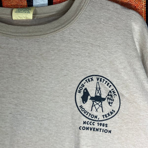 Vintage 80s 1982 Corvette Convention Tee Size 2XL