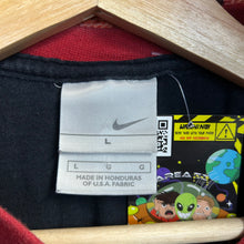 Load image into Gallery viewer, Y2K Nike Swoosh Ringer Tee Size Large

