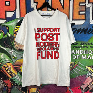 Off-White ‘I SUPPORT POST MODERN SCHOLARSHIP FUND’ Tee Size Large