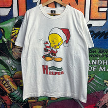 Load image into Gallery viewer, Vintage 90’s Looney Tunes Tweety Xmas Tee Size XL
