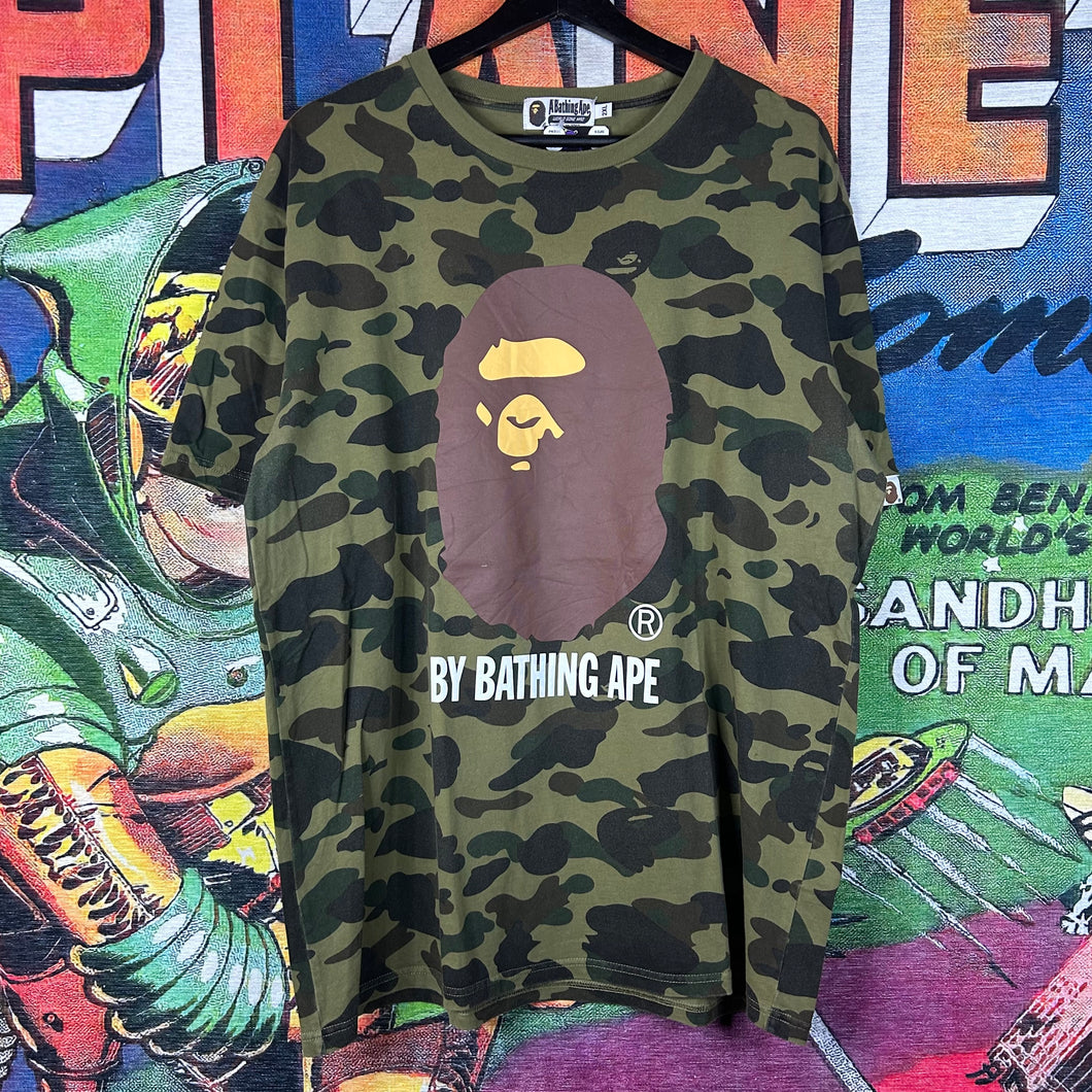 Bape Camo Ape Head Tee Size 2XL