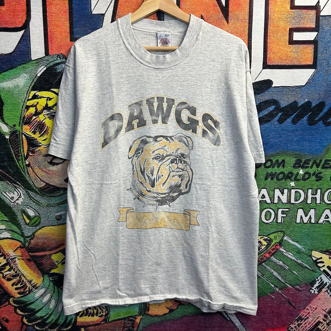 Vintage 90’s Dawgs Tee Size Large