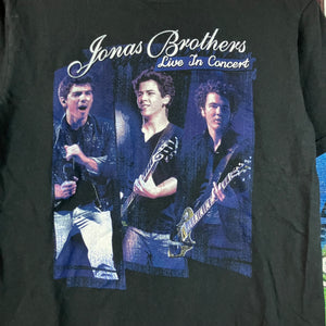 2010 Jonas Brothers Live In Concert Tee Size S