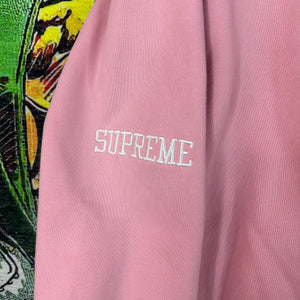 Supreme Champion Pink Satin Hoodie Size Large