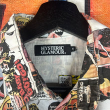 Load image into Gallery viewer, Hysteric Glamour Comic Button Up Size Small
