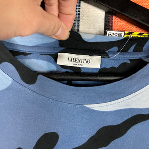 Valentino Multi Camo Tee Size XL