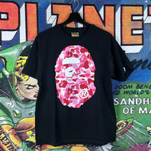 Load image into Gallery viewer, Bape Pink ABC Ape Head Tee Size Medium
