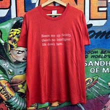 Load image into Gallery viewer, Beam Me Up Scotty Star Trek Tee Size XL
