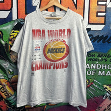 Load image into Gallery viewer, Vintage 90’s 94’ Houston Rockets NBA Finals Champions Tee Size XL
