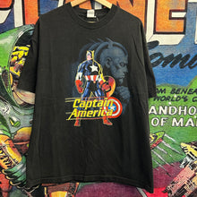 Load image into Gallery viewer, Y2K Captain America Marvel Tee Size XL
