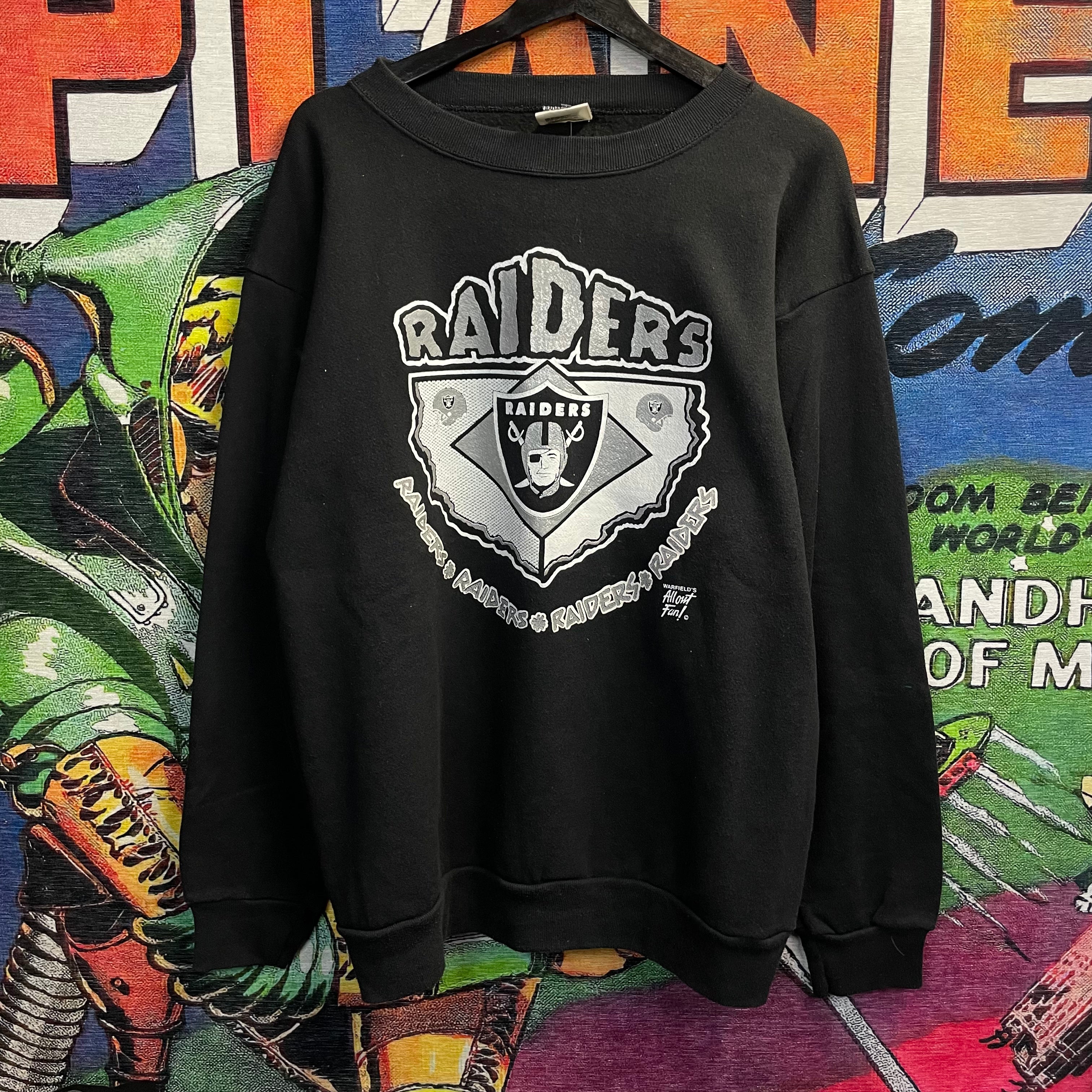 Vintage 90's NFL Oakland Raiders Sweatshirt Size XL – Area52houston
