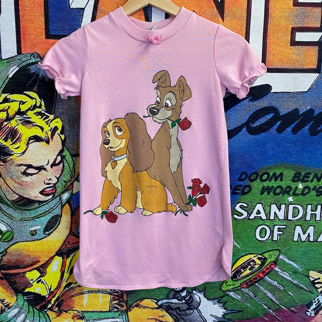 Disney Lady and the Tramp Movie Tee Shirt size Small