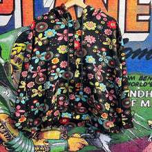 Load image into Gallery viewer, Y2K Flower Zip Up Jacket Size XL Womens
