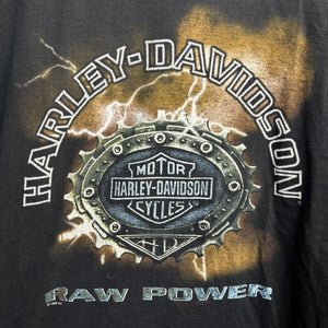 Vintage 90’s Harley Davidson Raw Power Tee Size XL